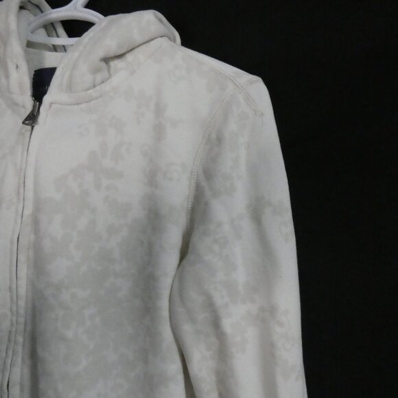 AMERICAN EAGLE - Eagle Fleece | medium | Floral Zip-Up Hooded Sweatshirt Jacket - Picture 6 of 16